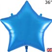 36in BLUE STAR FOIL BALLOON