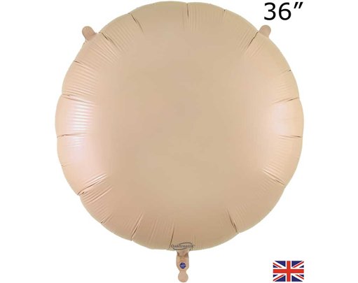 36in NUDE ROUND FOIL BALLOON