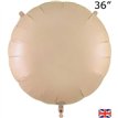 36in NUDE ROUND FOIL BALLOON