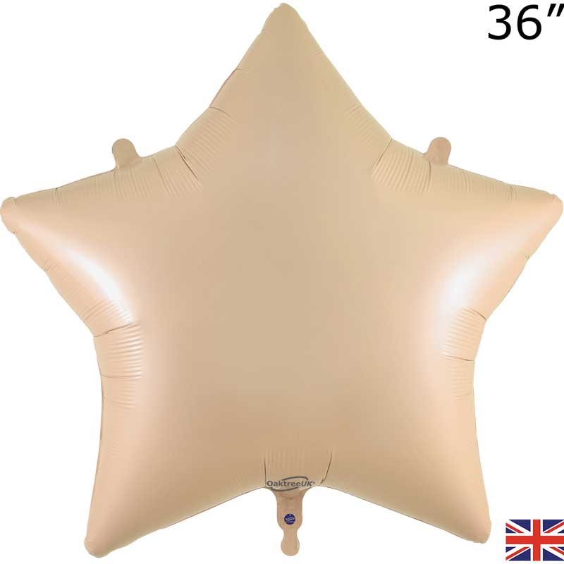 36in NUDE STAR FOIL BALLOON