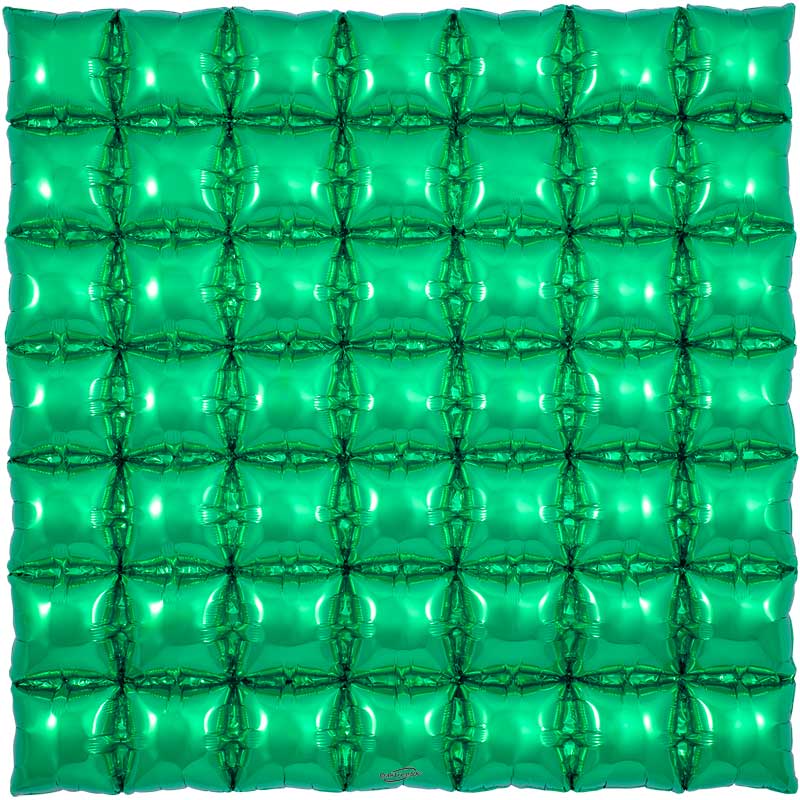 GREEN WAFFLE AIR FOIL DECORATION