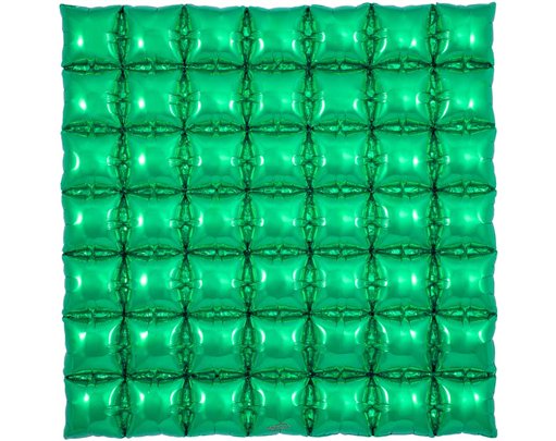 GREEN WAFFLE AIR FOIL DECORATION