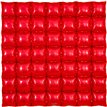 RED WAFFLE AIR FOIL DECORATION