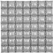 SILVER WAFFLE AIR FOIL DECORATION