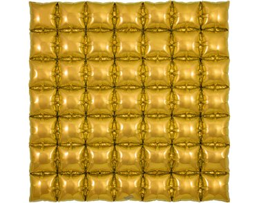 GOLD WAFFLE AIR FOIL DECORATION