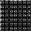 BLACK WAFFLE AIR FOIL DECORATION