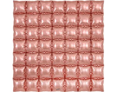 ROSE GOLD WAFFLE AIR FOIL DECORATION