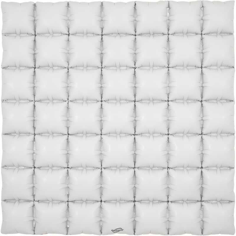MATTE WHITE WAFFLE AIR FOIL DECORATION