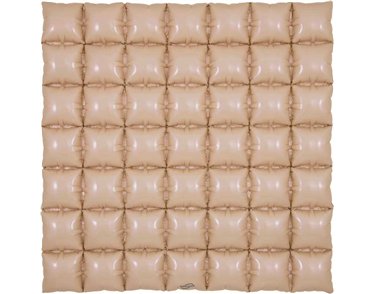 MATTE NUDE WAFFLE AIR FOIL DECORATION