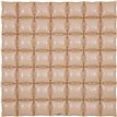 MATTE NUDE WAFFLE AIR FOIL DECORATION