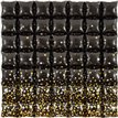SPARKLING FIZZ BLACK WAFFLE AIR FOIL DECORATION