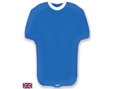 24in BLUE SPORTS SHIRT FOIL BALLOON