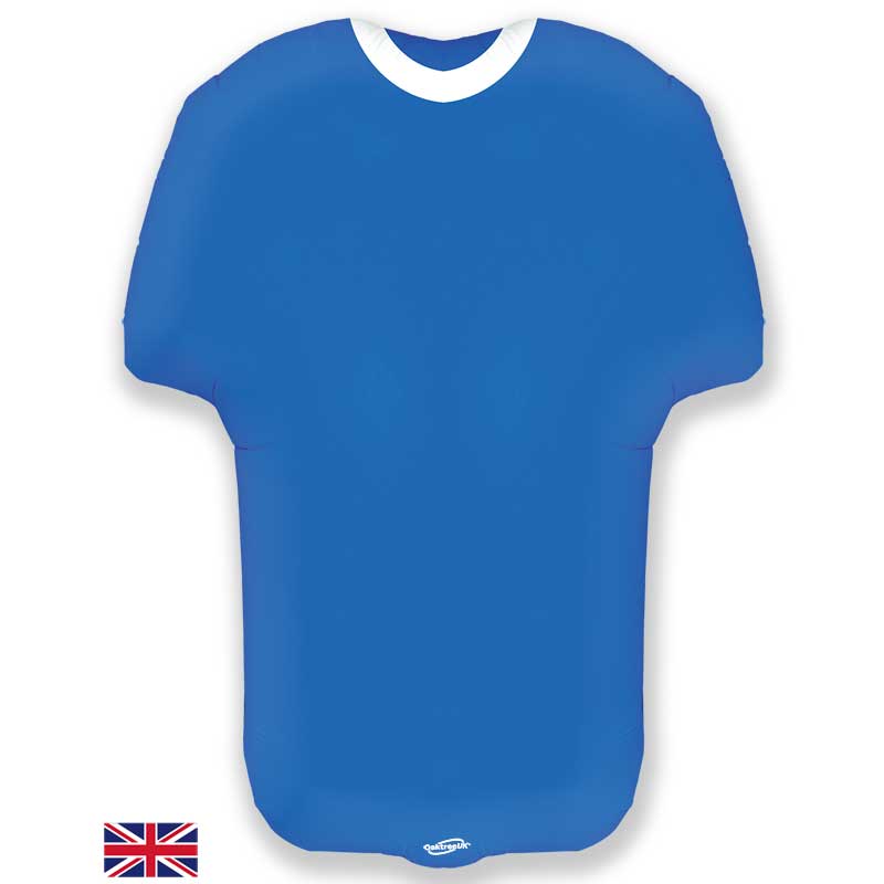 24in BLUE SPORTS SHIRT FOIL BALLOON