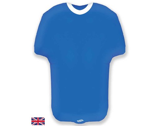 24in BLUE SPORTS SHIRT FOIL BALLOON