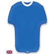 24in BLUE SPORTS SHIRT FOIL BALLOON