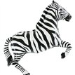 36in ZERBRA SHAPED FOIL BALLOON