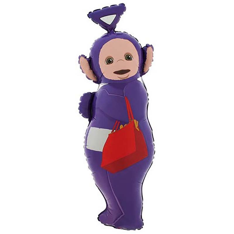 36in TINKY WINKY PURPLE TELETUBBIE FOIL BALLOON