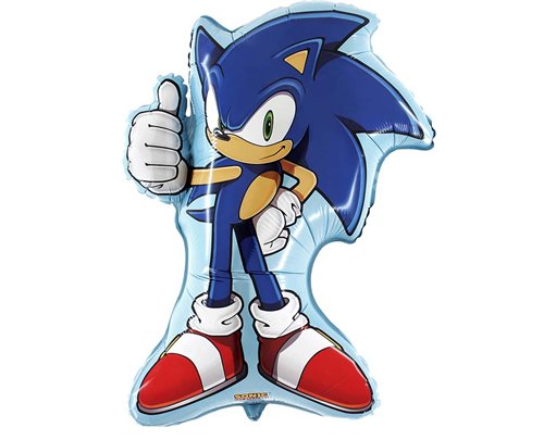 34in SONIC THE HEDGEHOG FOIL BALLOON