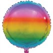 18in RAINBOW ROUND FOIL BALLOON