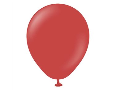 100PK 5in STANDARD DEEP RED KALISAN LATEX