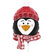 14in SWEET PENGUIN HEAD MINI AIR FILL FOIL BALLOON 10S