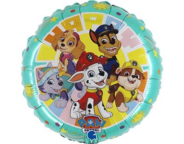 18in PAW PATROL FOIL BALLOON