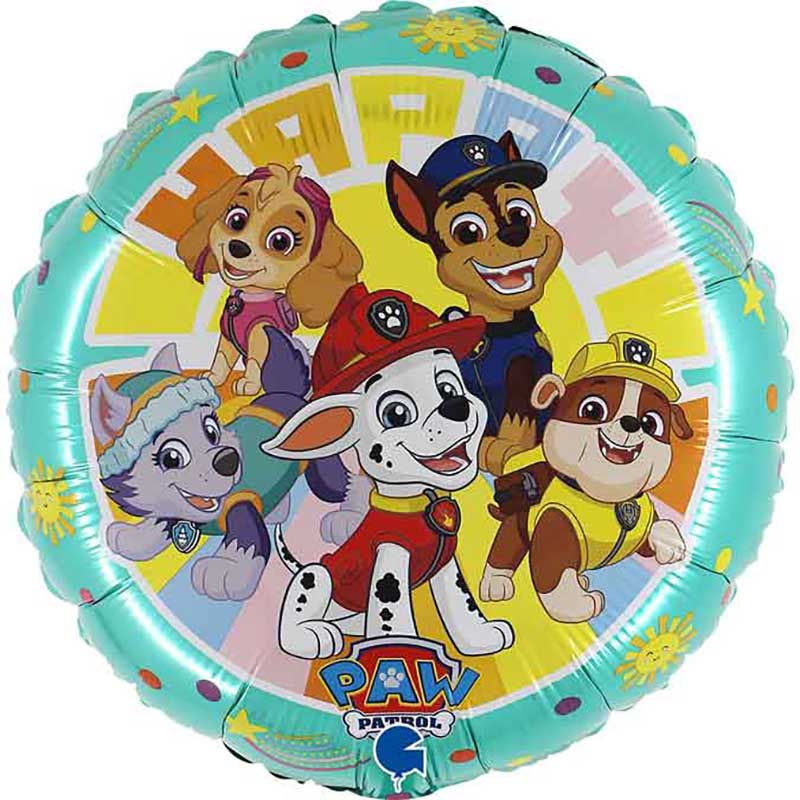 18in PAW PATROL FOIL BALLOON