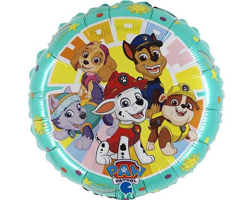 18in PAW PATROL FOIL BALLOON