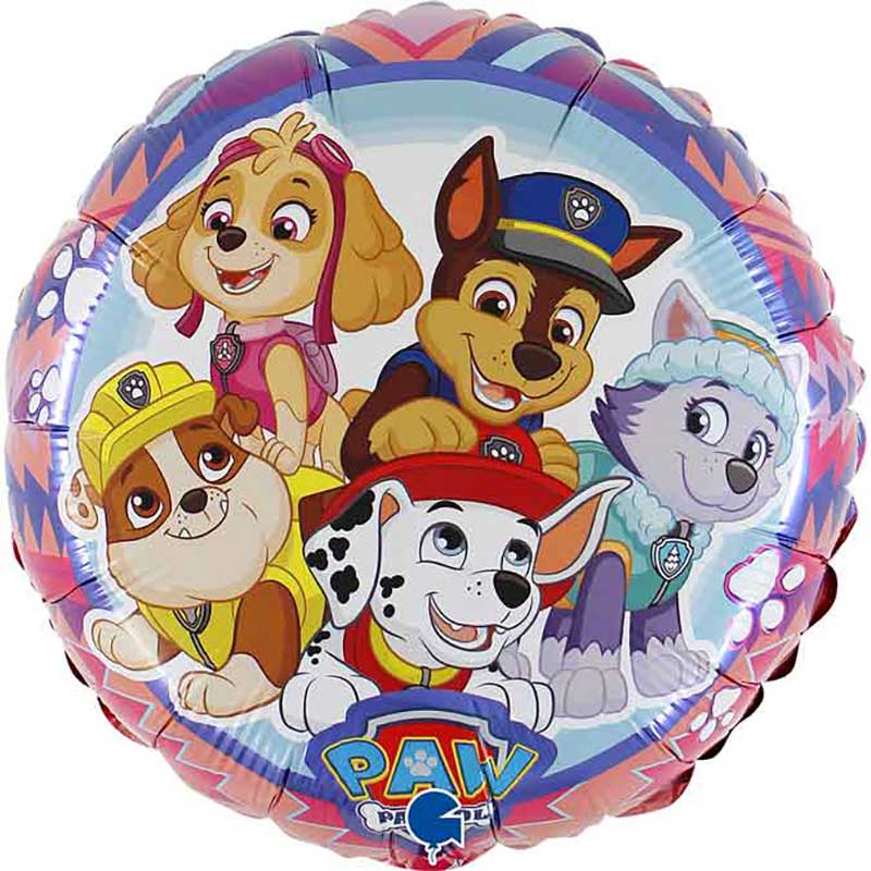18n PAW PATROL ADVENTURE FOIL BALLOON