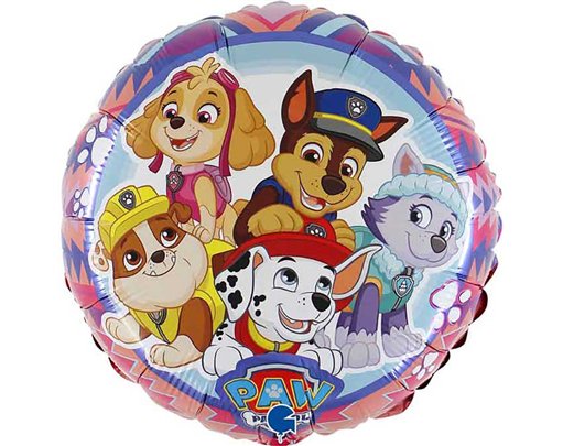 18n PAW PATROL ADVENTURE FOIL BALLOON