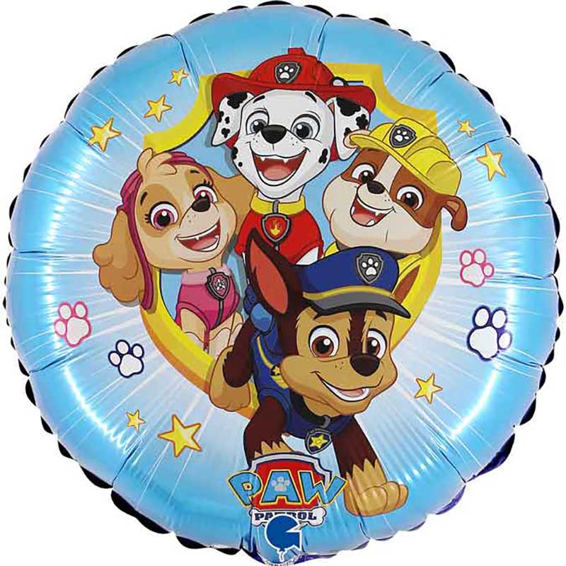 18in PAW PATROL ACTION FOIL BALLOON