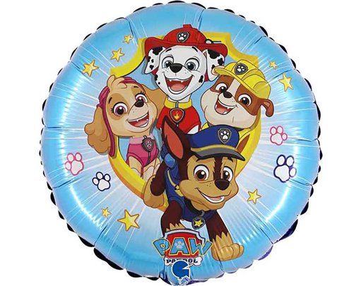18in PAW PATROL ACTION FOIL BALLOON