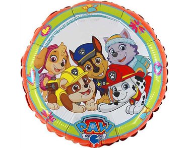 18in PAW PATROL PAWSOME FOIL BALLOON