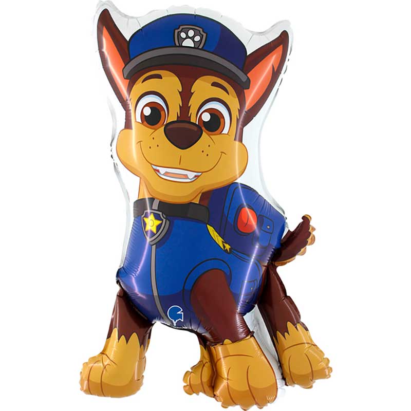 PAW PATROL CHASE SHAPED FOIL BALLOON