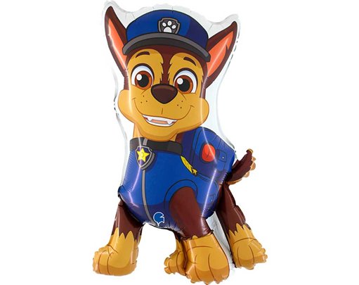 PAW PATROL CHASE SHAPED FOIL BALLOON