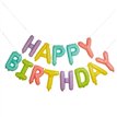 16in PASTEL 'HAPPY BIRTHDAY' FOIL BALLOON GARLAND