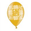 10PK 9in AGE 50 PRINTED BALLOONS