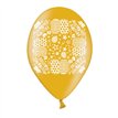 10PK 9in AGE 80 PRINTED BALLOONS