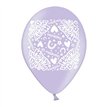10PK 9in WEDDING PRINTED BALLOONS