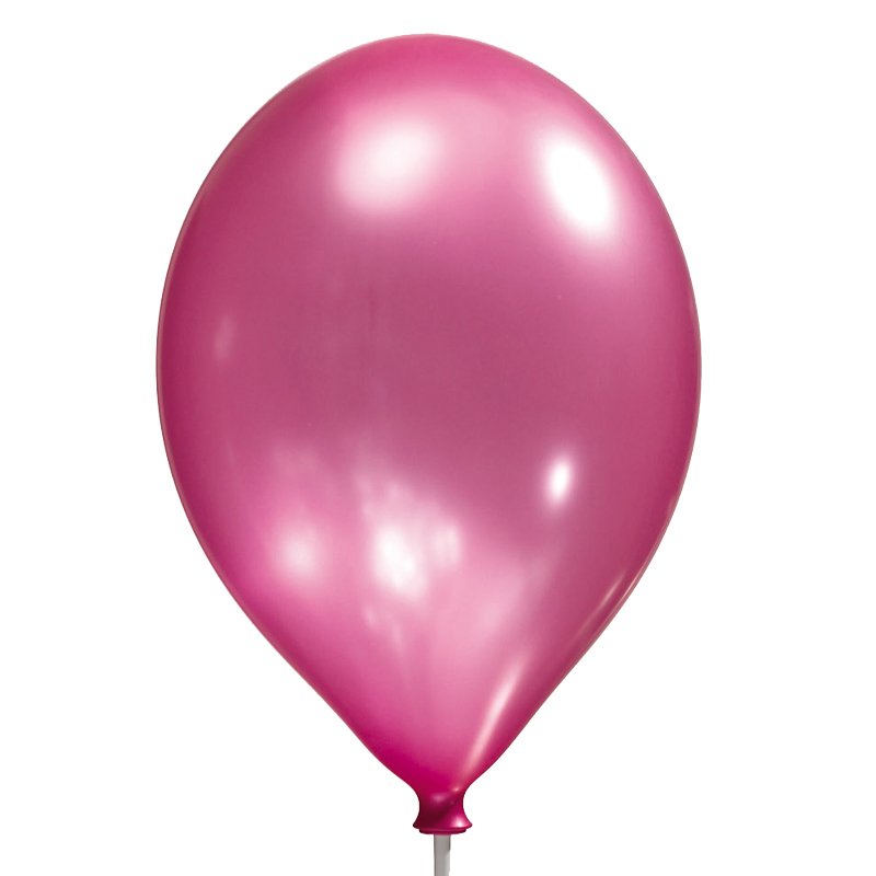 8PK 11in SATIN FUCHSIA LUXURY SATIN BALLOONS