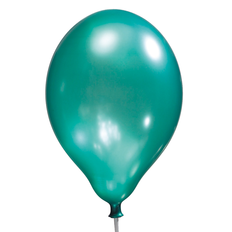 8PK 11in SATIN GREEN LUXURY SATIN BALLOONS