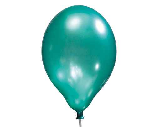 8PK 11in SATIN GREEN LUXURY SATIN BALLOONS