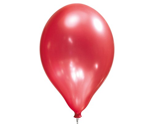 8PK 11in SATIN CHERRY RED LUXURY SATIN BALLOONS
