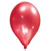 8PK 11in SATIN CHERRY RED LUXURY SATIN BALLOONS