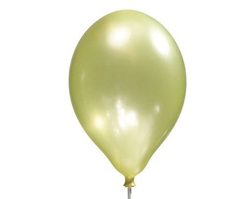 8PK 11in SATIN YELLOW LUXURY SATIN BALLOONS