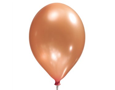 8PK 11in SATIN ORANGE LUXURY SATIN BALLOONS