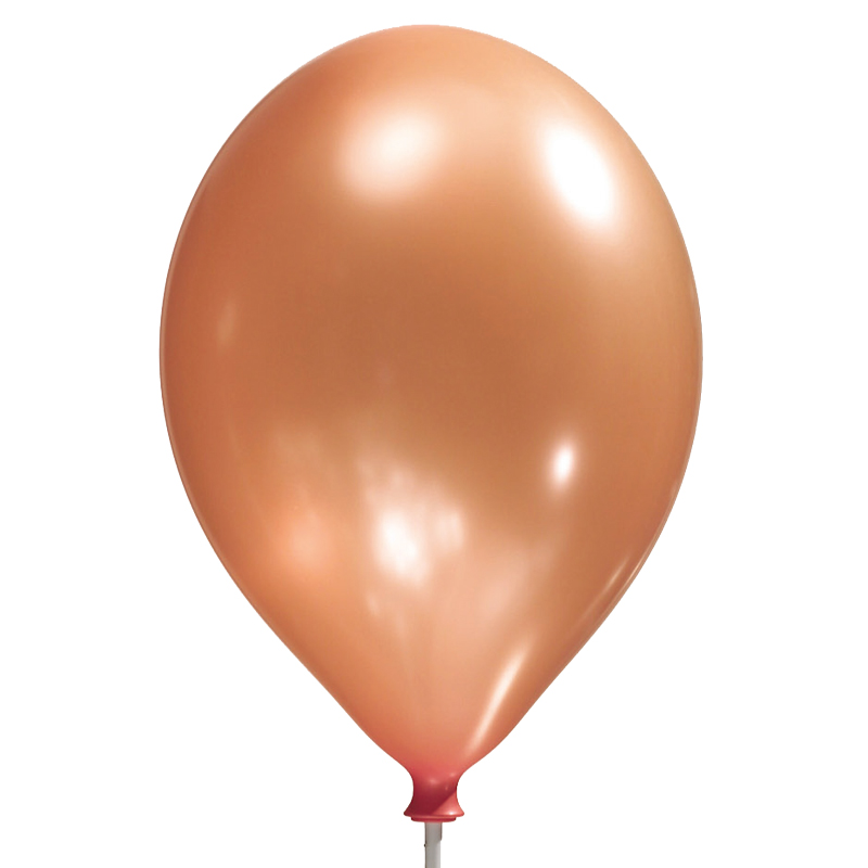 8PK 11in SATIN ORANGE LUXURY SATIN BALLOONS