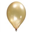 8PK 11in SATIN GOLD LUXURY SATIN BALLOONS