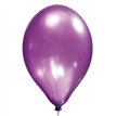 8PK 11in SATIN PURPLE LUXURY SATIN BALLOONS