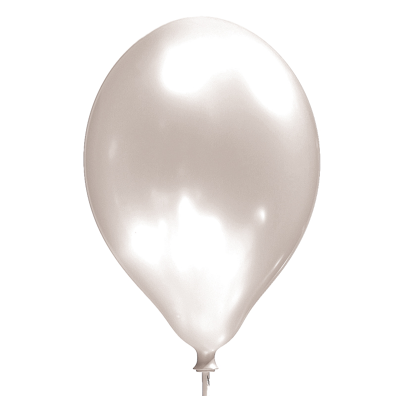 8PK 11in SATIN WHITE LUXURY SATIN BALLOONS